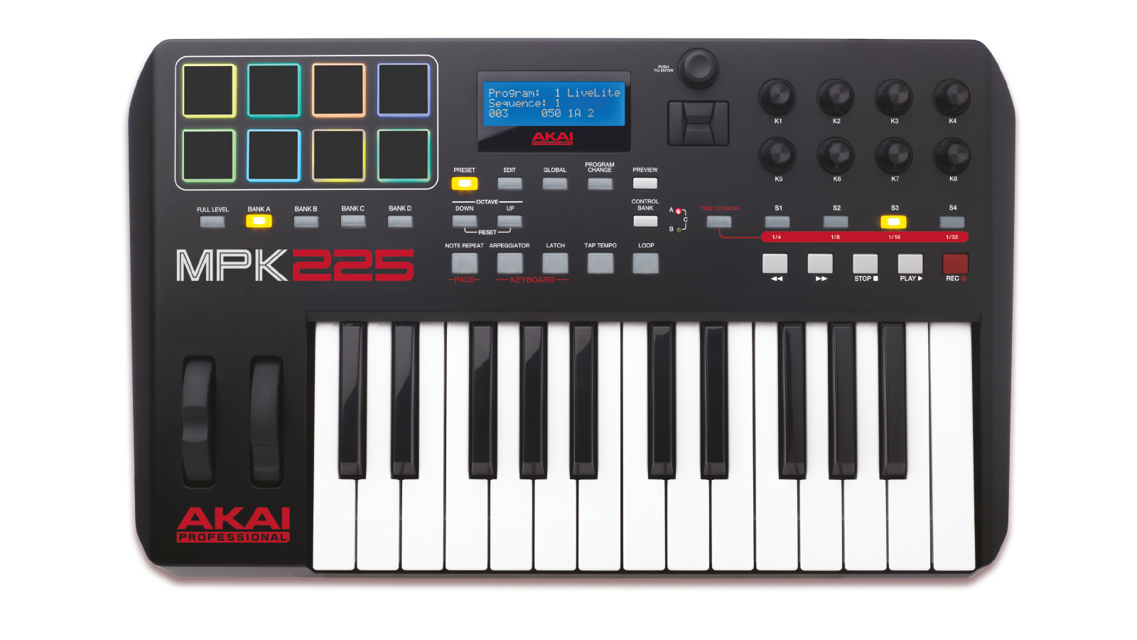 AKAI MPK225 - Compact Keyboard Controller