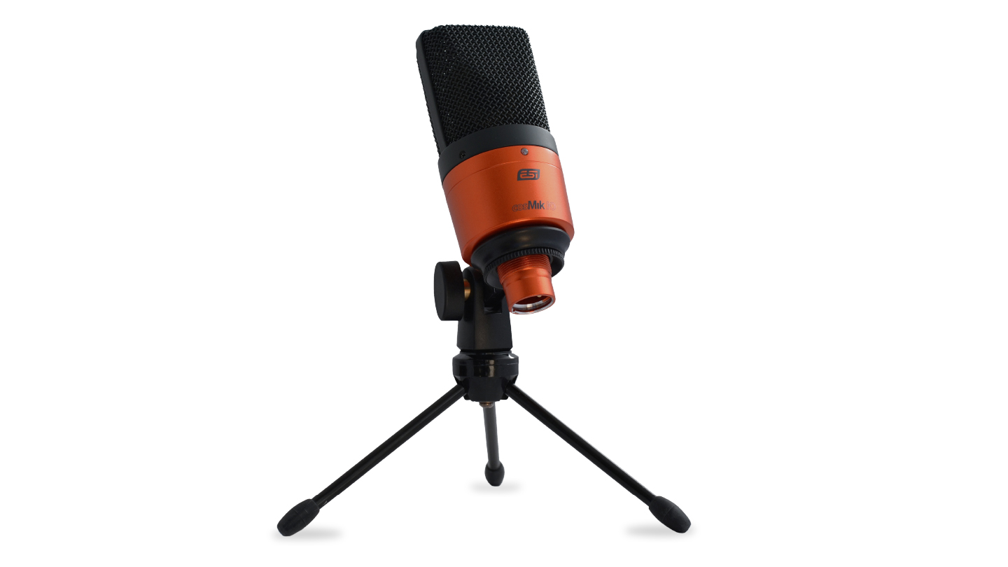 Professional Studio Condenser Microphone, incl. table stand, windshield shield foam and XLR cable