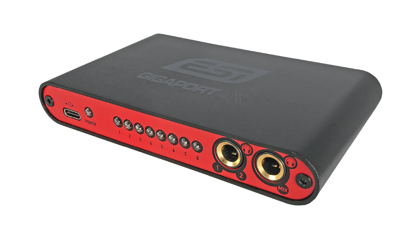 ESI Audio GIGAPORT eX - Interface audio professionnelle 24bit/196kHz avec 8 sorties.