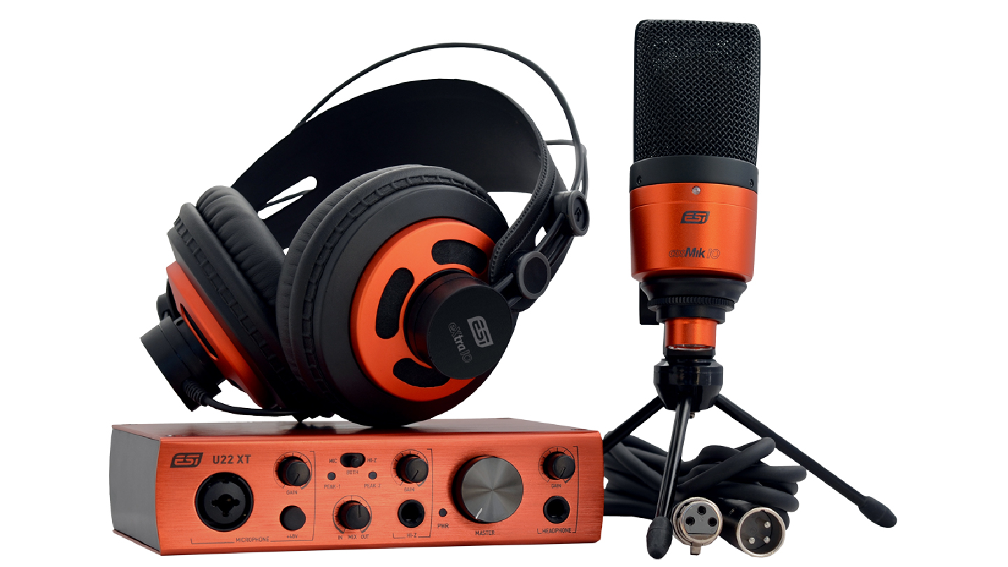 ESI Audio U22XT cosMik Set, Bundle d'enregistrement studio professionnel comprenant eXtra10, U22XT et CosMik10