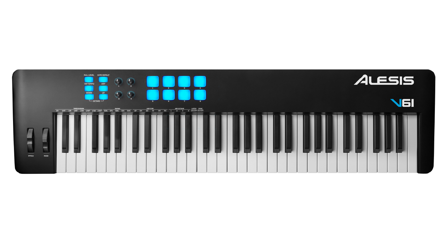 61-Key USB-MIDI Keyboard Controller