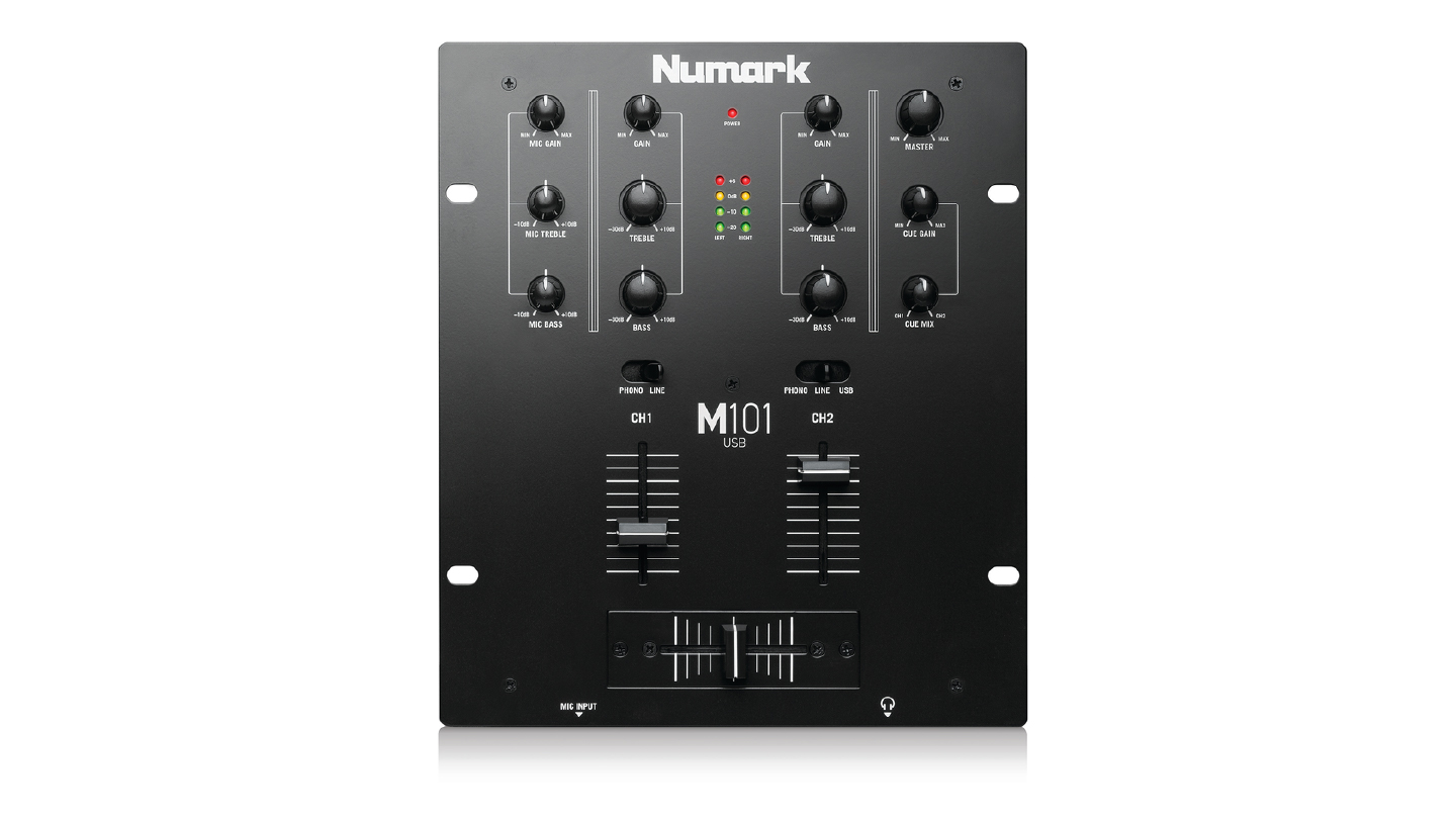 2-Channel all purpose mixer with USB