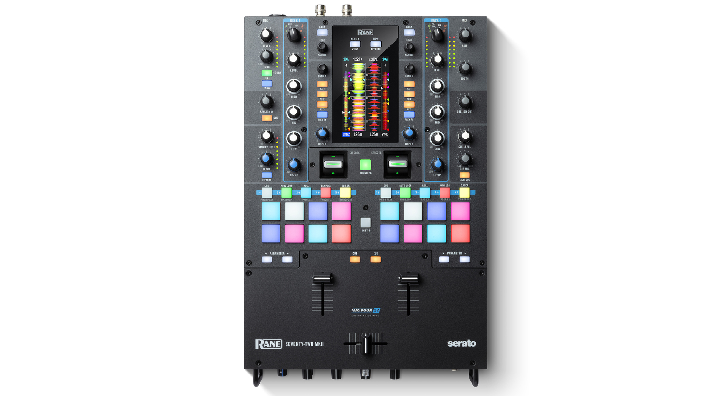 Premium 2-channel mixer built for the pro club and scratch DJ