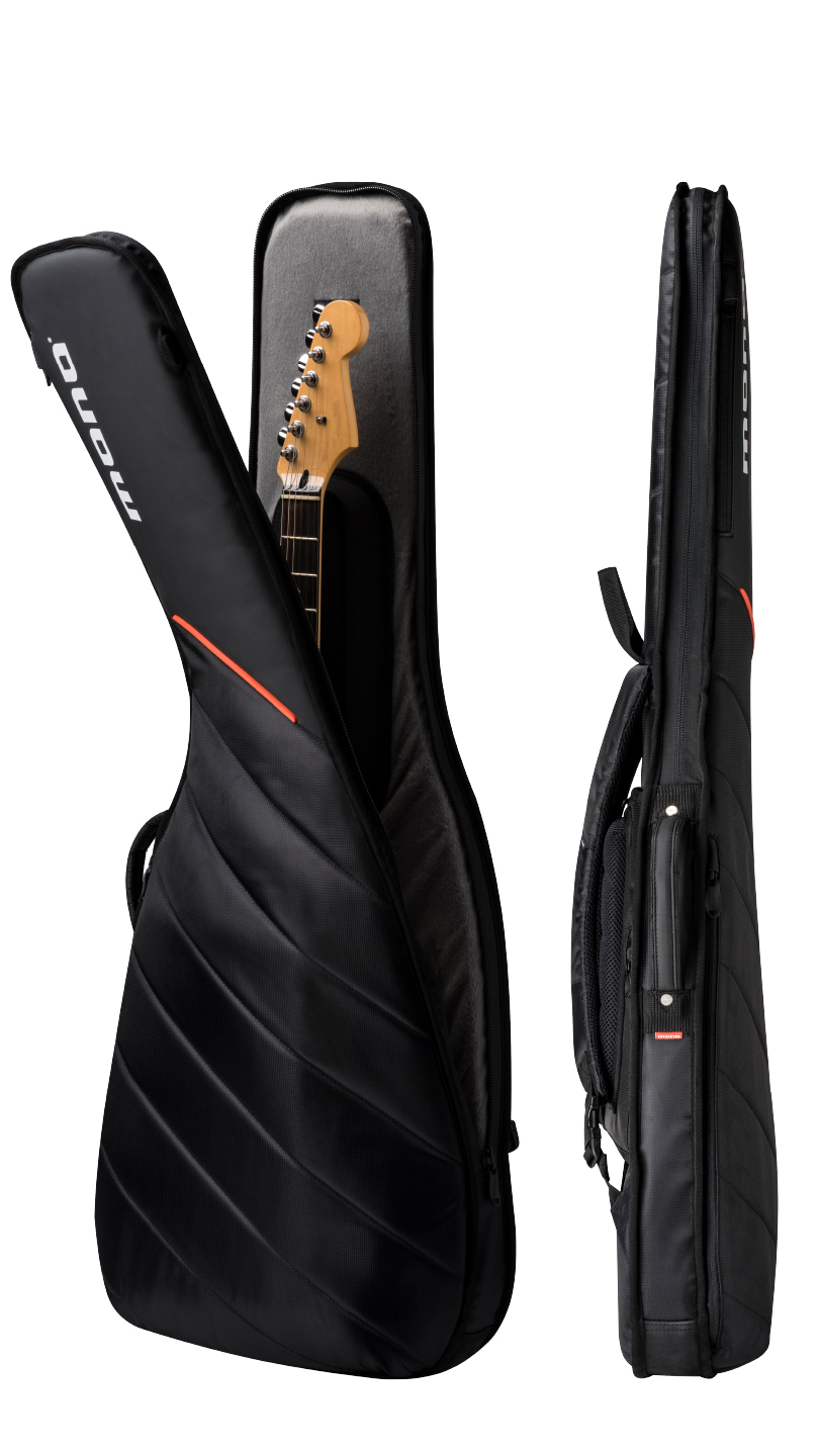Super schlanker Transportkoffer für elektrische Gitarre, ein- und auspacken in vertikaler Position, Innenmasse: 106.7cm x 38.1cm x 5.1cm